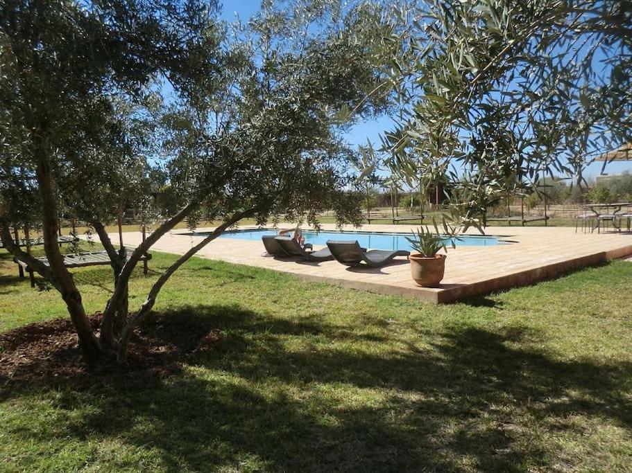 Villa Agora, Villa A La Campagne Proche Marrakech Sidi Abdallah Ghiat Bagian luar foto