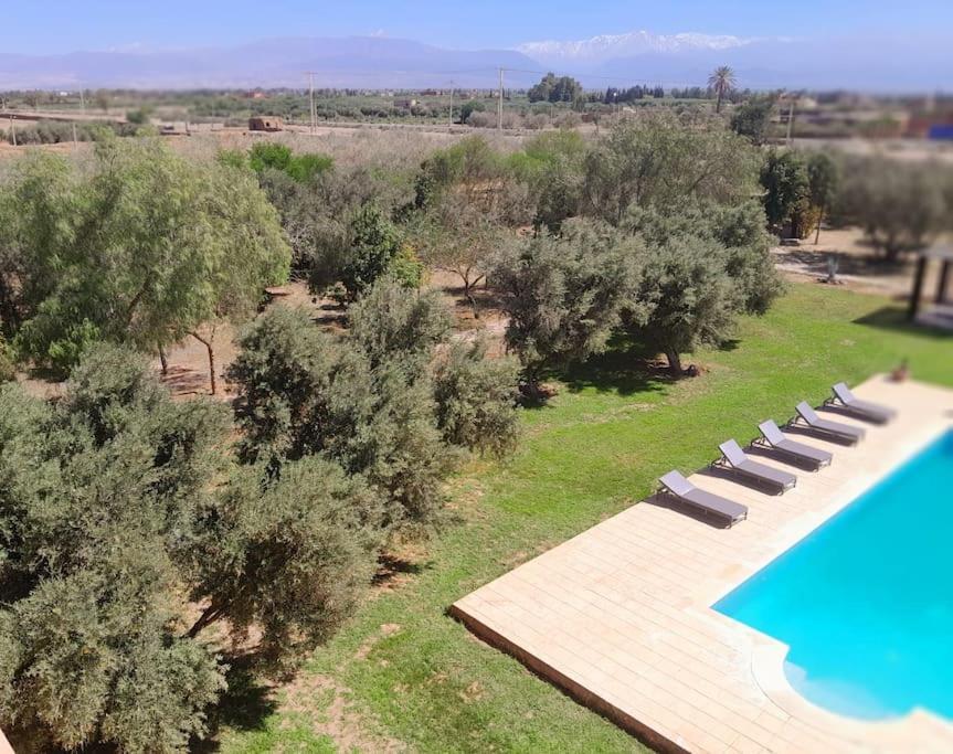 Villa Agora, Villa A La Campagne Proche Marrakech Sidi Abdallah Ghiat Bagian luar foto