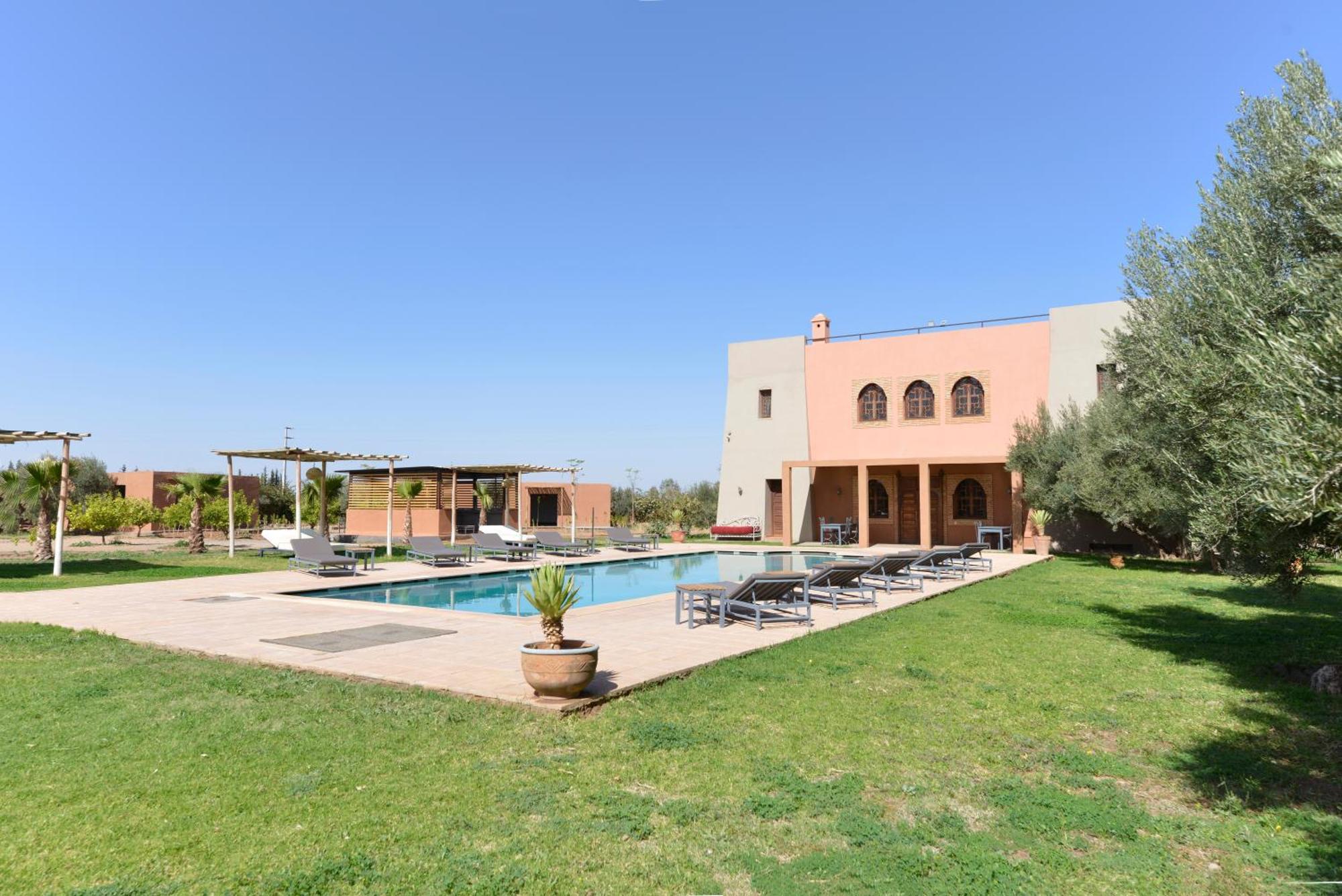 Villa Agora, Villa A La Campagne Proche Marrakech Sidi Abdallah Ghiat Bagian luar foto