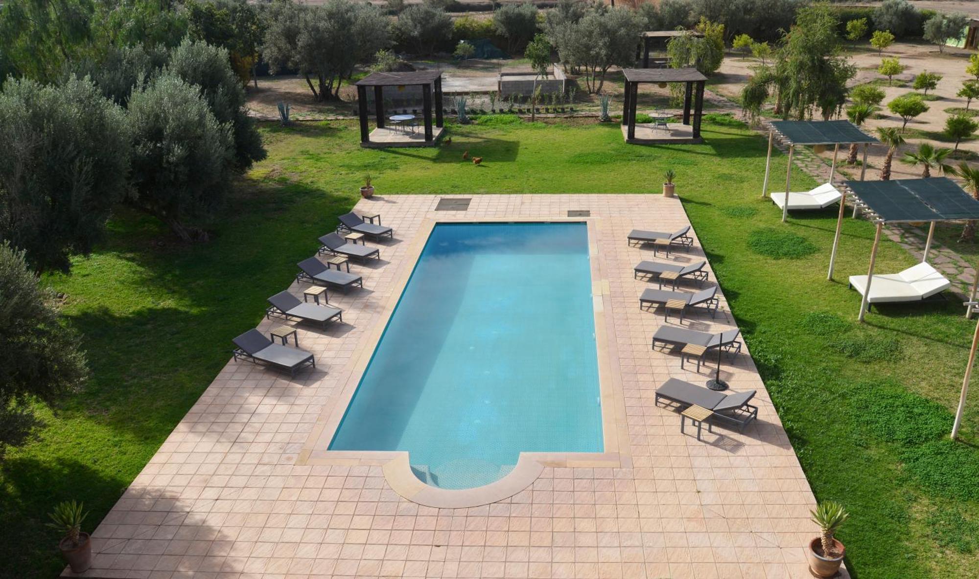 Villa Agora, Villa A La Campagne Proche Marrakech Sidi Abdallah Ghiat Bagian luar foto